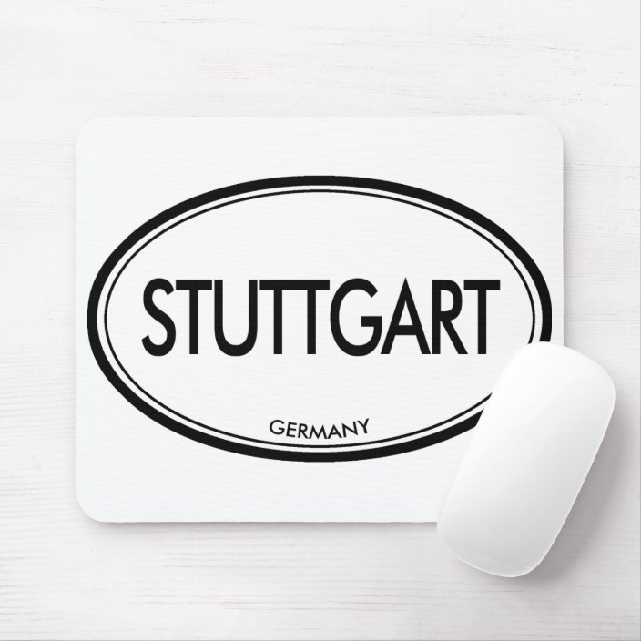 Stuttgart, Germany Mouse Pad