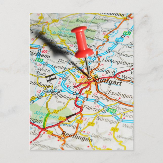 Stuttgart, Germany Postcard (Front)