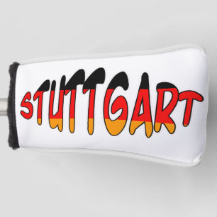 Stuttgart in Graffiti look Golf Head Cover