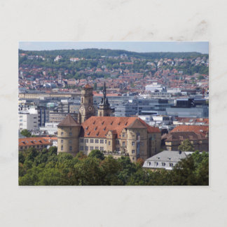 Stuttgart Stadtansicht - Altes Schloss Postcard