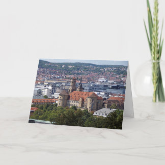 Stuttgart Stadtansicht - Altes Schloss Postkarte Card