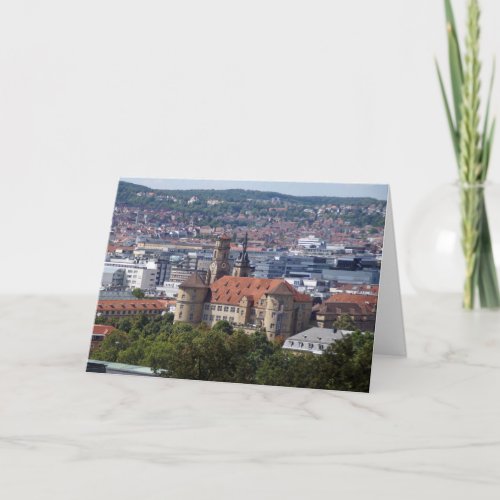 Stuttgart Stadtansicht _ Altes Schloss Postkarte Card