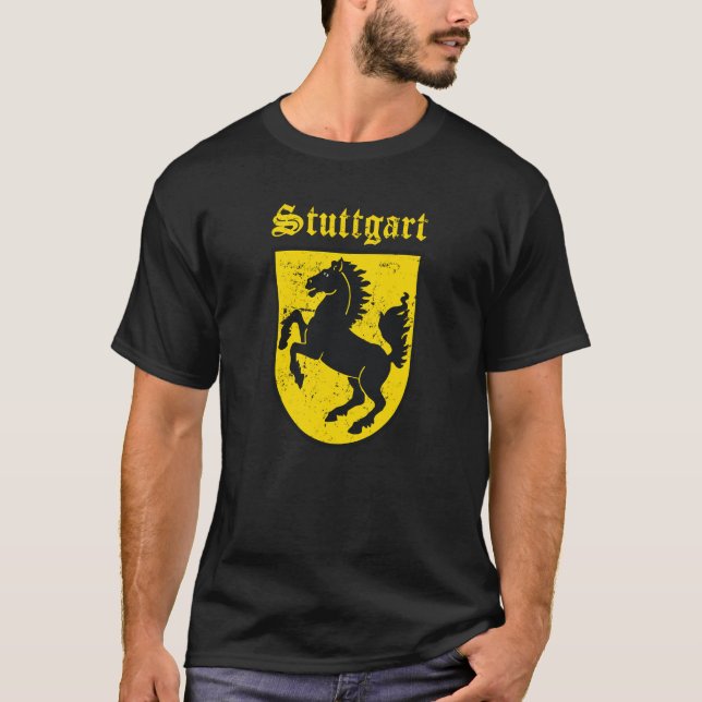 Stuttgart Wappen T-Shirt (Front)