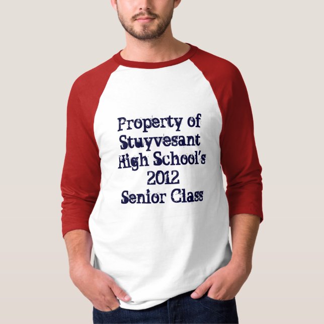 Stuyvesant High School - 2012 Senior T-Shirt (Front)