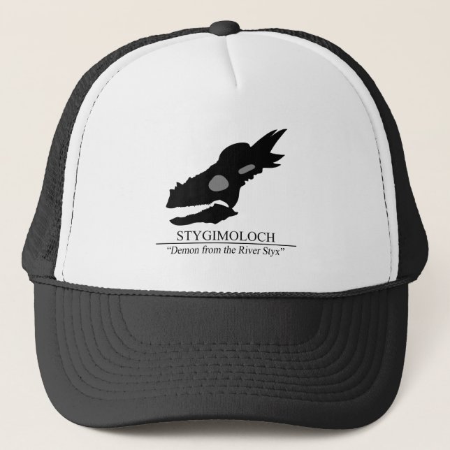 Stygimoloch Skull Trucker Hat (Front)