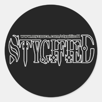 stygmerch trans classic round sticker