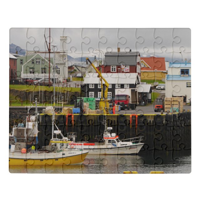 Stykkisholmur Harbor Puzzle (Puzzle Horizontal)