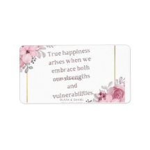 Style: Address Labels Keep the hand cramps at bay 