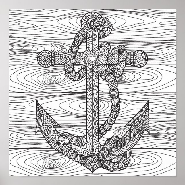 Style Anchor And Rope 2 Poster (Front)