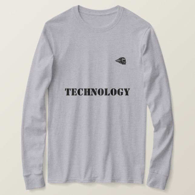 Style: Basic Long Sleeve T-Shirt Comfortable (Design Front)