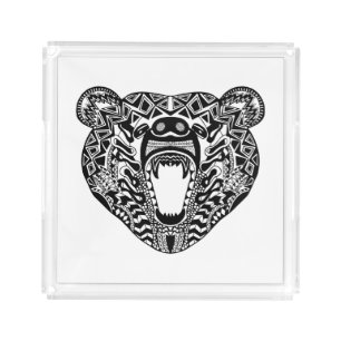 Style Bear Acrylic Tray