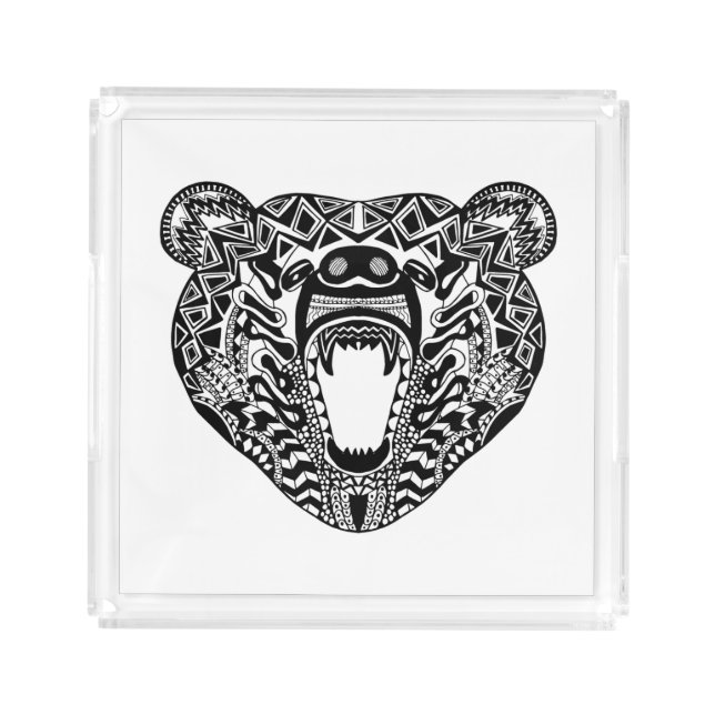 Style Bear Acrylic Tray (Front)