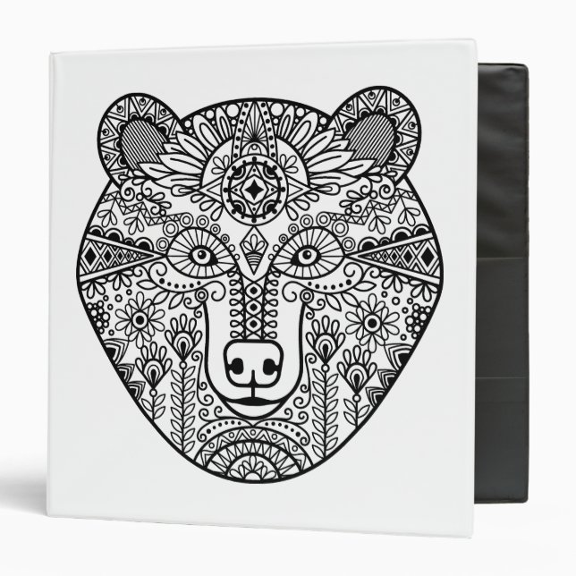 Style Bear Head Binder (Front/Inside)