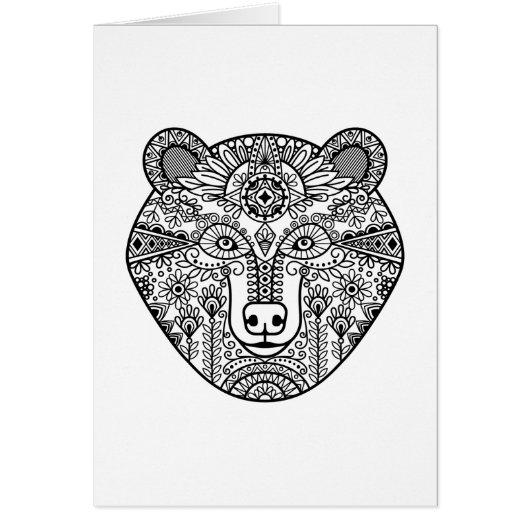 Style Bear Head Cards (Front)