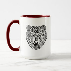 Style Bear Head Mug