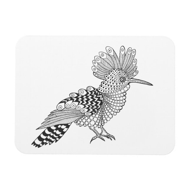 Style Bird Magnet (Horizontal)