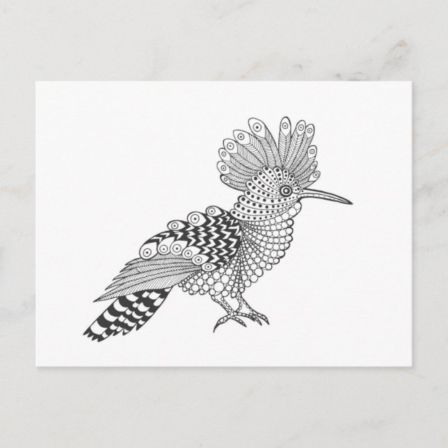 Style Bird Postcard (Front)
