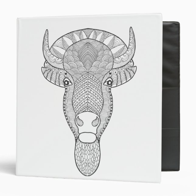 Style Bull Head Binder (Front/Inside)