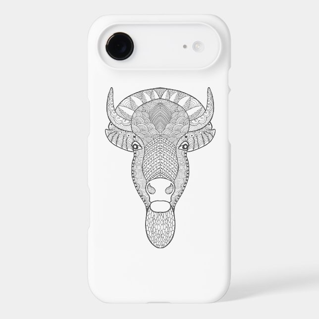 Style Bull Head Case-Mate iPhone Case (Back)