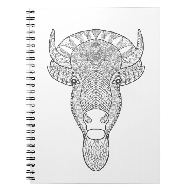 Style Bull Head Notebook (Front)