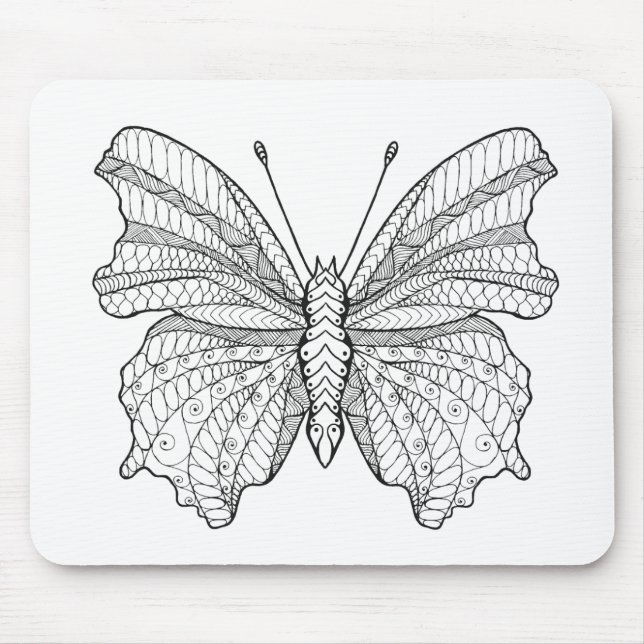 Style Butterfly 3 Mouse Pad (Front)