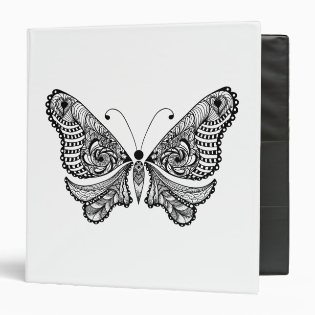 Style  Butterfly Binder (Front/Inside)