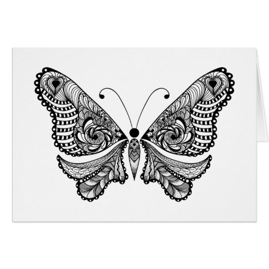 Style Butterfly Cards (Front Horizontal)