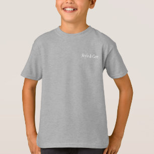 Style & Care Light Steel Color T-Shirt