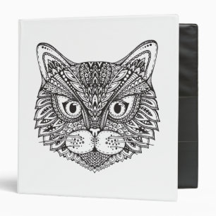 Style Cat 3 Ring Binder