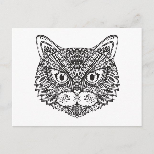 Style Cat Postcard (Front)