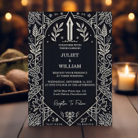 Style Celtic Nordic Medieval Scroll Viking Wedding