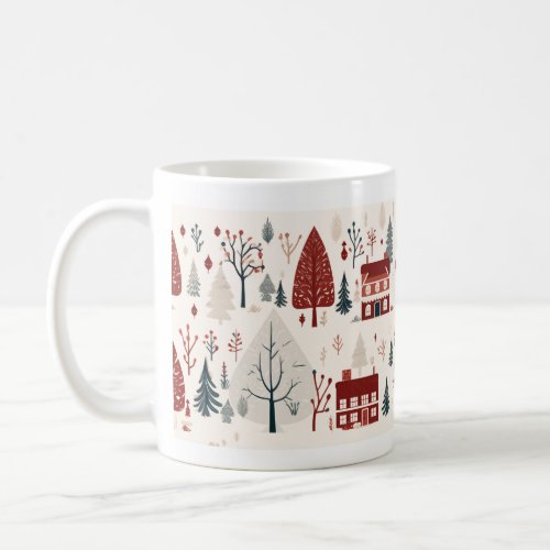 Style Christmas Holiday  Coffee Mug