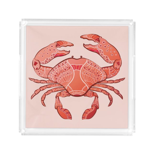Style Crab Acrylic Tray (Front)