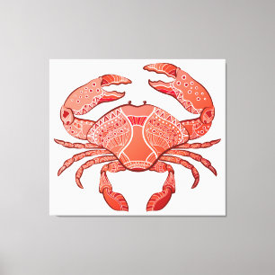 Style Crab Canvas Print