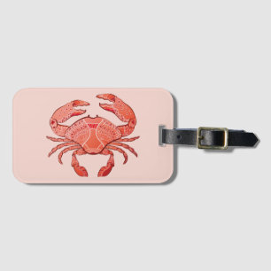 Style Crab Luggage Tag