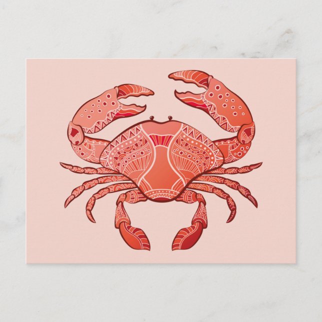 Style Crab Postcard (Front)