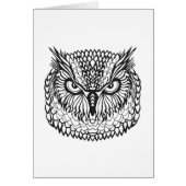 Style Eagle Owl Head (Front)