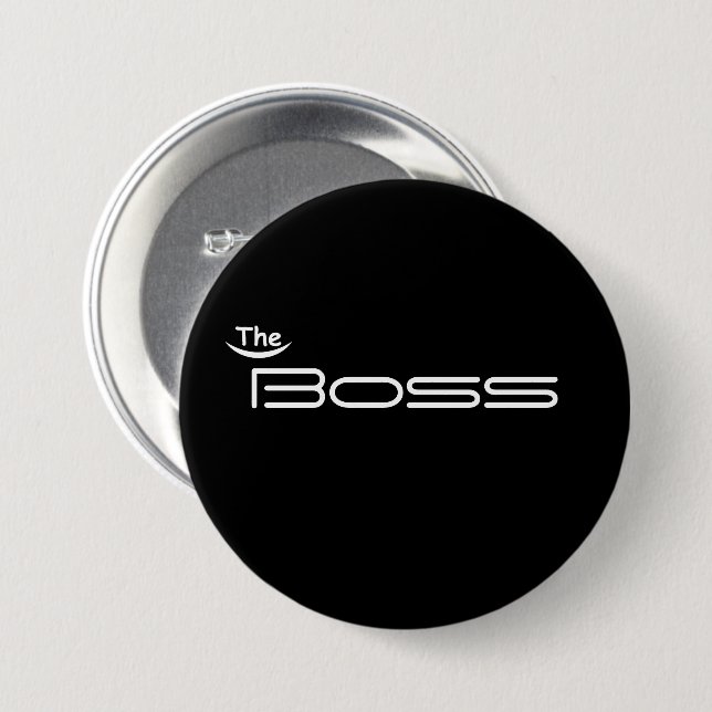Style Gold The BOSS Button (Front & Back)