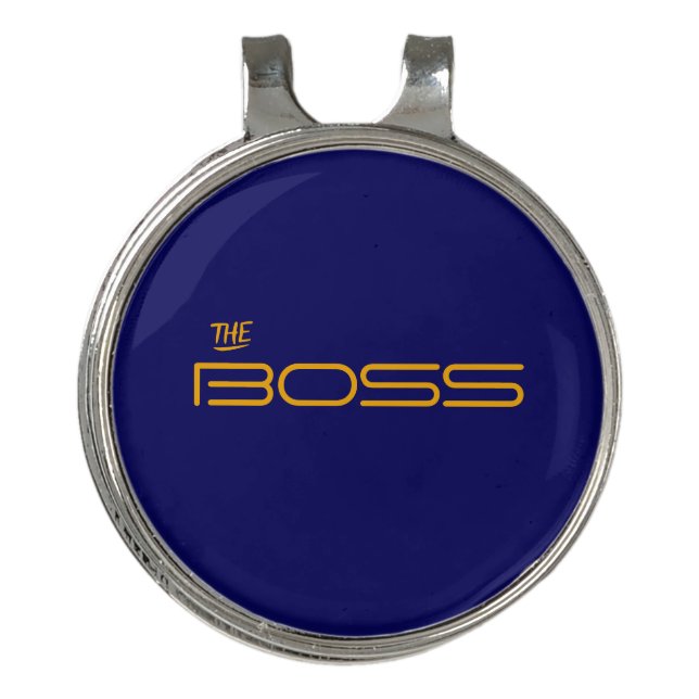 Style Gold The BOSS Hat Clip (Front)