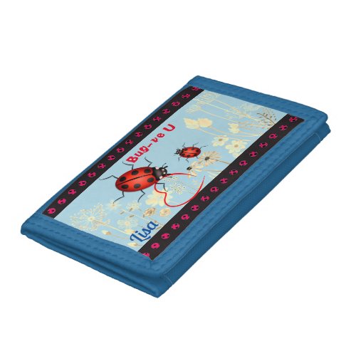 Style Ladybugs Trifold Wallet