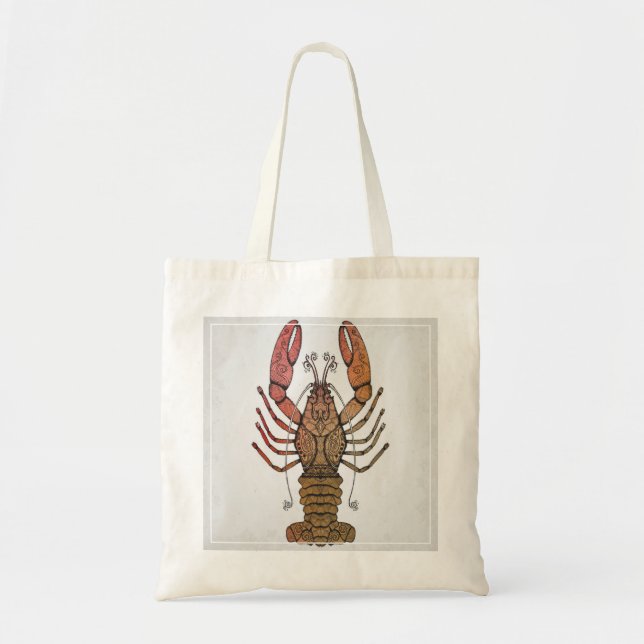 Style Lobster Tote Bag (Front)