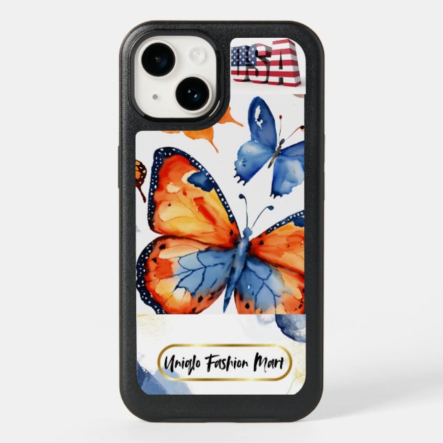 Style Meets Protection Otterbox iPhone Case (Back)