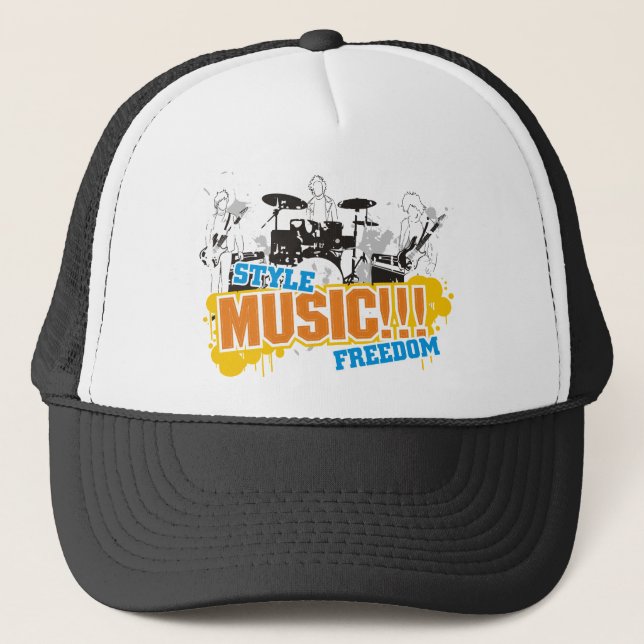 Style Music Freedom Trucker Hat (Front)