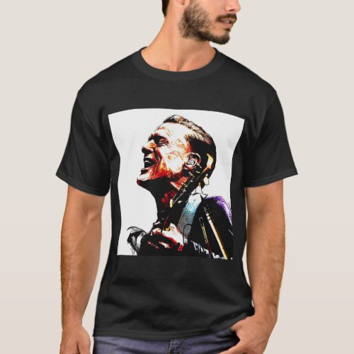 Style Of Graphic Songwriter Singer Guitarist Girl  T_Shirt