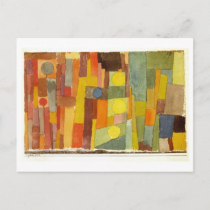 Style of Kairouan Paul Klee Fine Art Postcard