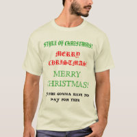 Style of Merry Christmas T-Shirt