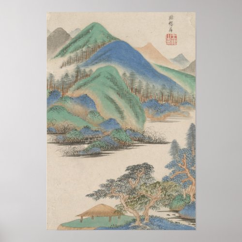 Style of Various Old Masters  Landscape Poster