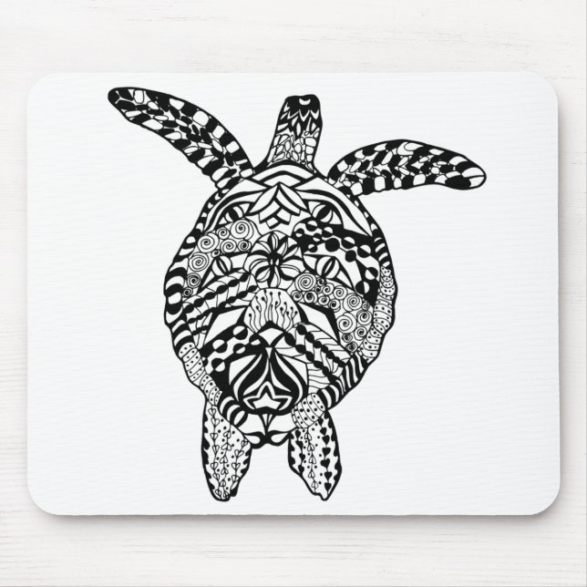 Style Turtle Mouse Pad (Front)