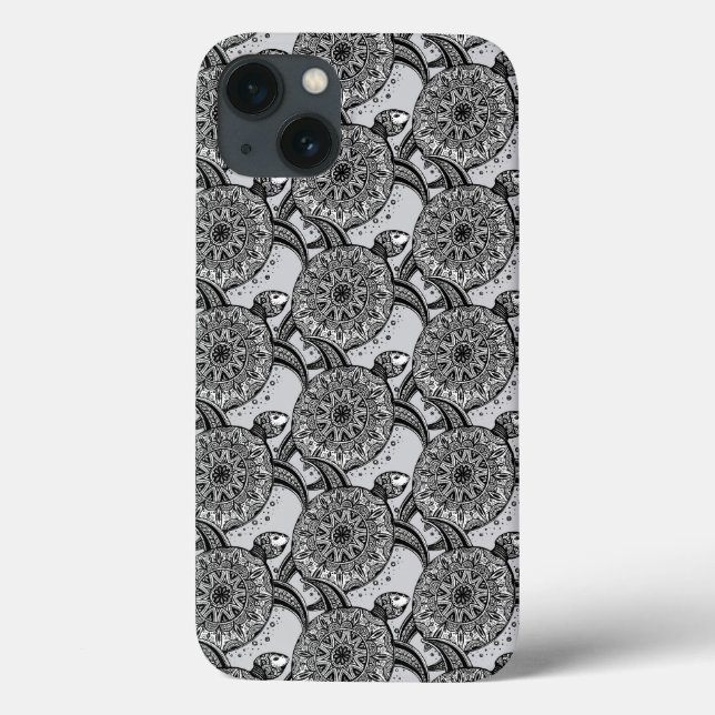 Style Turtle Pattern Case-Mate iPhone Case (Back)