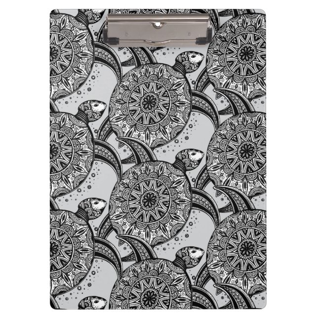 Style Turtle Pattern Clipboard (Front)